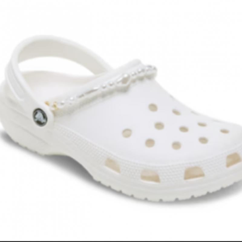 Crocs Золотая Цепочка с Заклепками-Жемчужинами Гиббетс 10017714