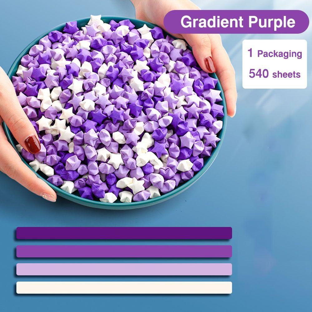 540 шт. Художественная бумага для поделок Звезда Оригами Бумага Счастливая Звезда Декоративная бумага Домашнее украшение