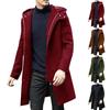 Fashionable Lined Woolen Coat Medium To Long Warm Jacket