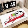 Large Mouse Pad Anime Football Cartoon Desk Pad Pc Gaming Accessories Mausepad Custom Table Mats NonSlip Keyboard Rubber Carpet