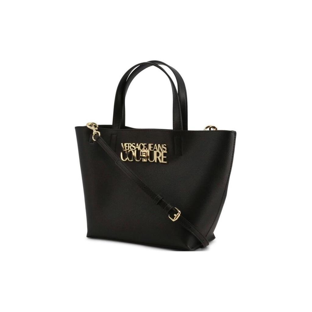 Versace Jeans Couture Logo Tote Bag Women tote bags Black 74VA4BL5-ZS467-899