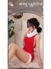 Chaqu Fun Lingerie: Sexy High Neck Backless Sweater - Quick Release Seductive Christmas Cosplay for Women