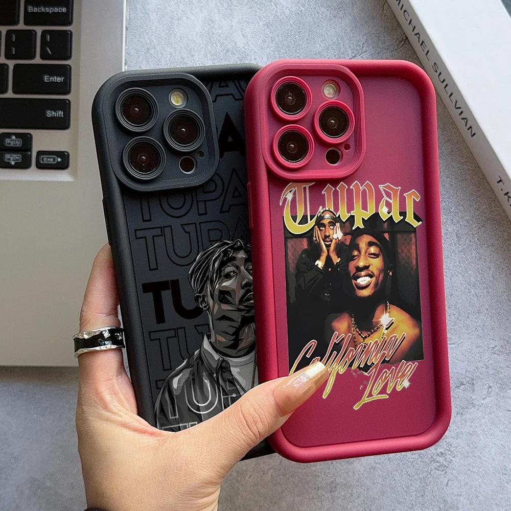Rapper 2pac Singer Tupac Phone Case For Samsung Galaxy A16 A06 A35 A55 A25 A05s A15 A54 A34 A24 A14 4G 5G Soft TPU Back Cover