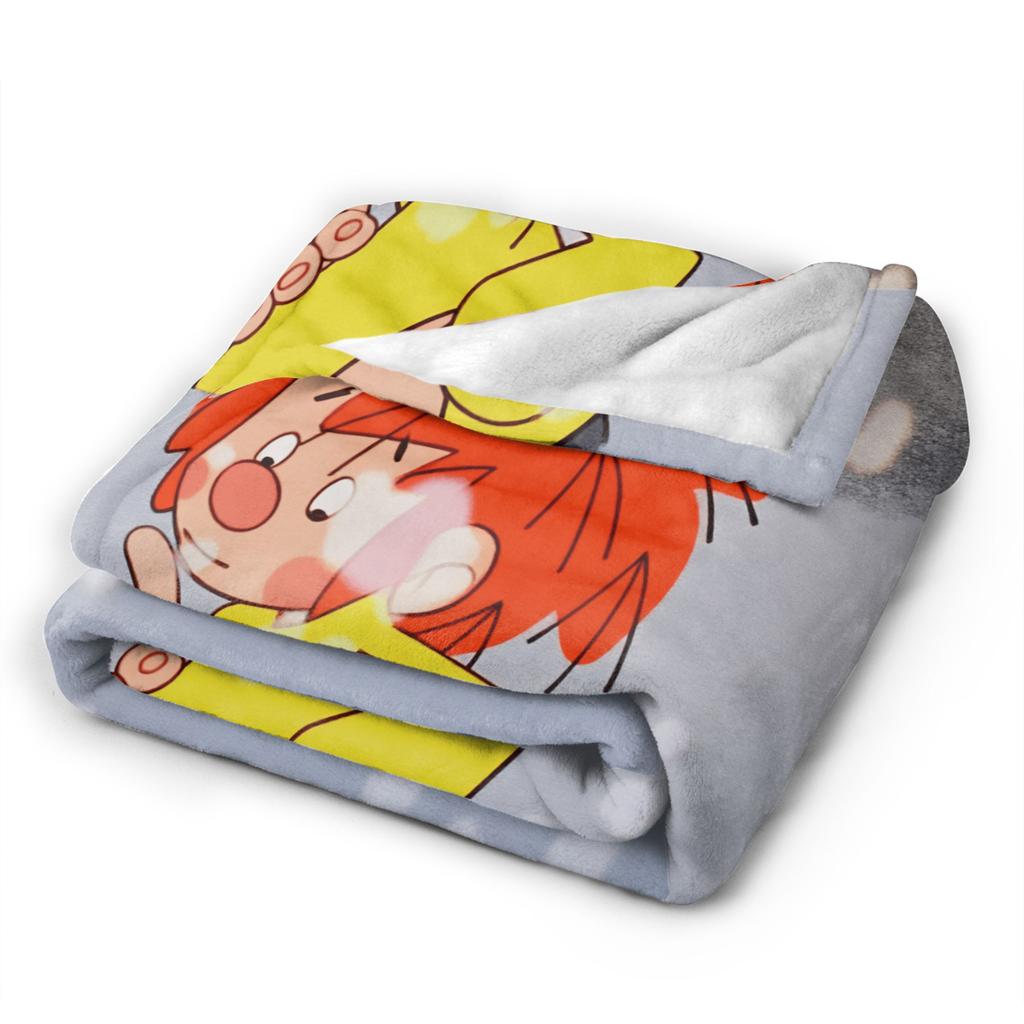 P-Pumuckl Plush Blanket Boy Girl Flannel Throw Blanket For Living Room Soft DIY Quality Bedspread Gift Idea