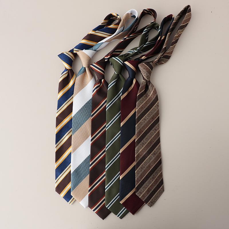 Винтажное платье 8 см в полоску, профессиональный галстук для джентльмена, группа женихов