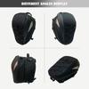 Oxford Cloth Motorcycle Tail Bag Waterproof Rider Backpack Motorcycle Rear Seat Bag  Helmet Storage