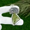 Sisters Day Sale 925 Sterling Silver Trillion Natural Gogunjula Bezel Pendant