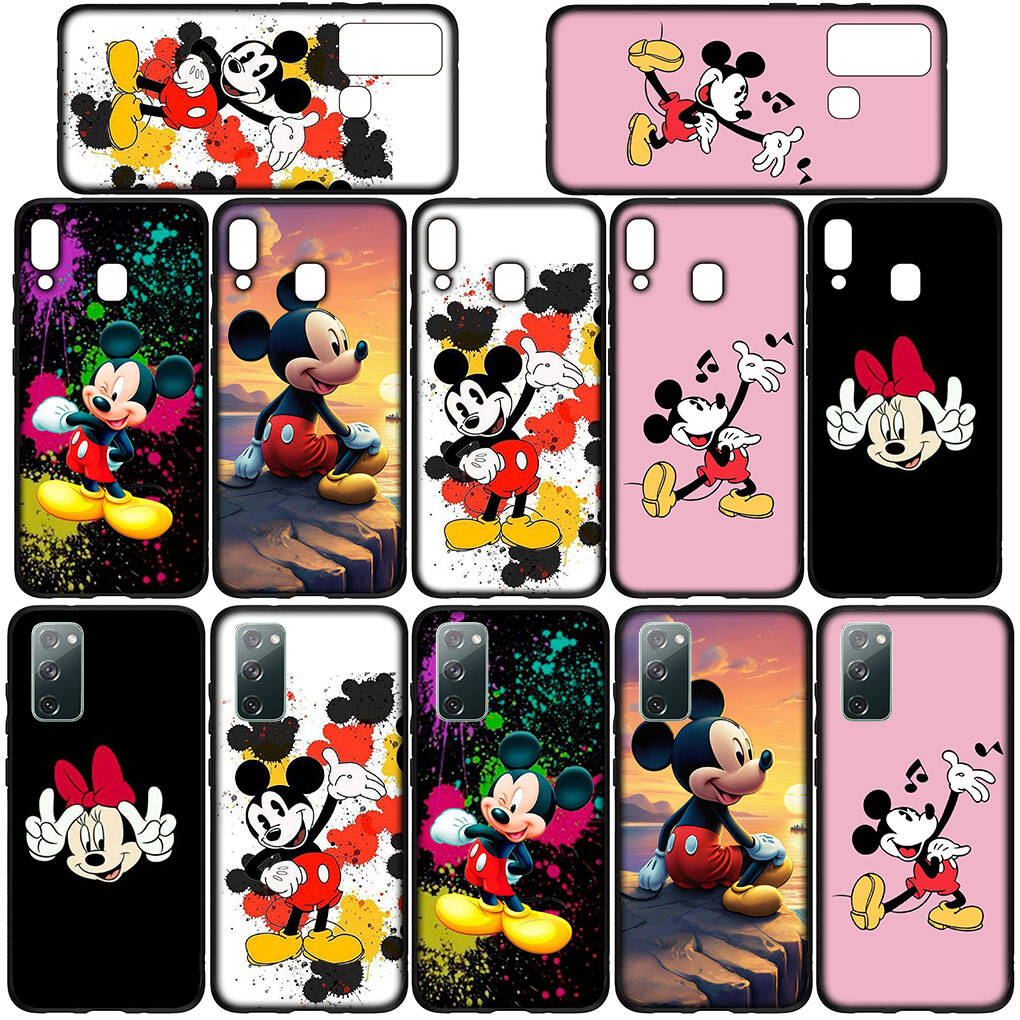Phone Case for iPhone 17 16 15 Xiaomi Poco F8 F7 F6 X7 X6 M8 C85 C75 C71 Redmi Note 14 13 12 11 Pro Max A3 A4 14C 13C 15C 12C Anime Mickey Mouse Cover