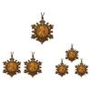 Final Cent Memorial Snowflake Ornament Historical US Cent Legacy Commemorative Ornament Vintage-Style Last Penny Keepsake for Collectors History