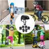 7Pcs/Set Kids Safety Helmet Knee Elbow Pad Set Toddler Helmet with Protective Gear Set for Skateboard Cycling