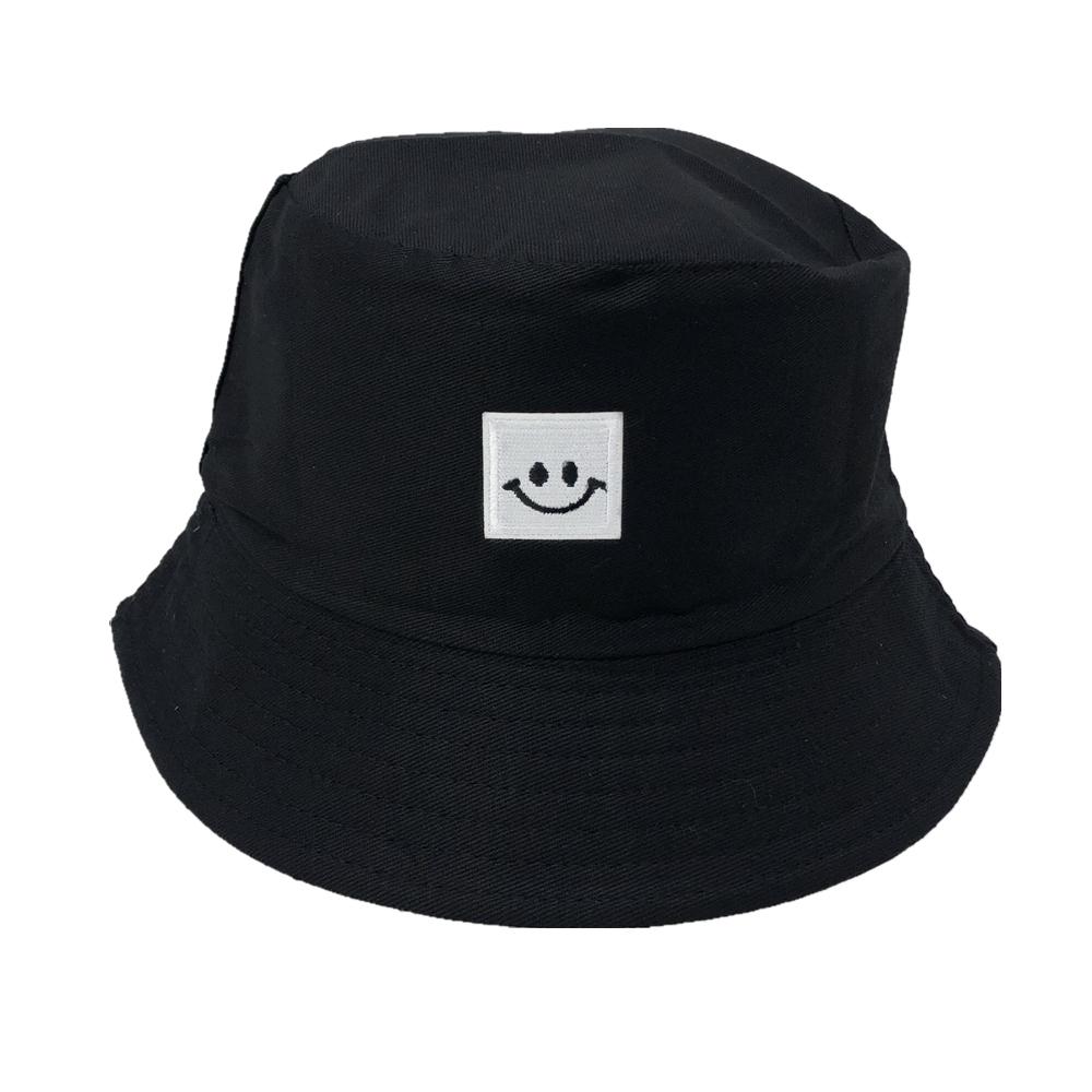 Smile Face Bucket Hat Beach Sun Hat Unisex Fisherman Hats for Summer Outdoor