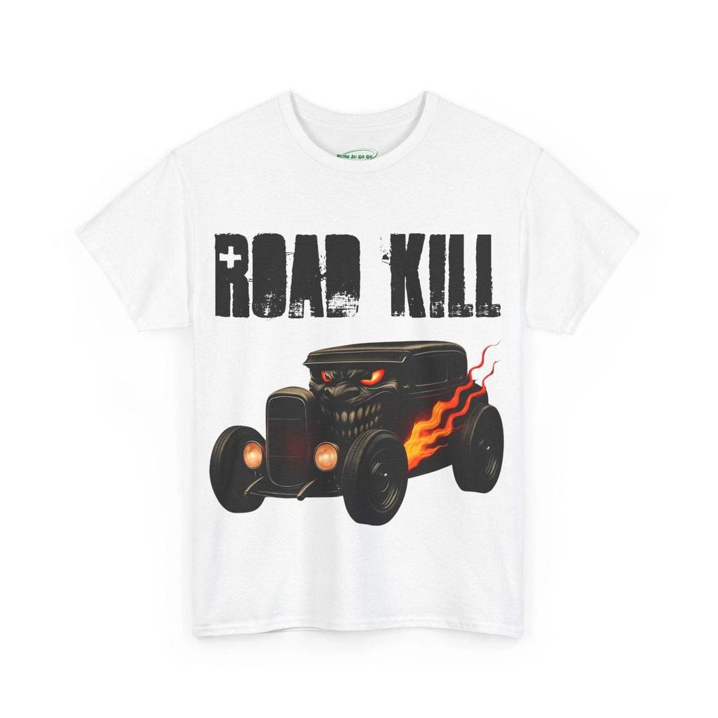 Road Kill T-shirt Tops Tees Unisex Hot Rod Hot Rod Rat Rod Tee Retro Style Burnout V8 Power