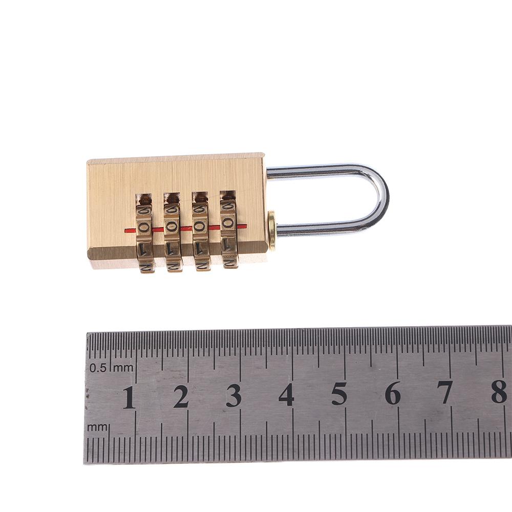 Code Locks Pure Cooper Security Tool Brass Combination Lock Padlock Password Code Password Lock