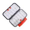 Водонепроницаемая коробка для рыболовных снастей, рыболовные аксессуары, ящик для хранения инструментов, рыболовный крючок, приманка