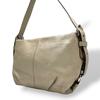 UsedShoulder Bag Gray Leather Women