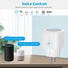 Умная розетка EU16A/20A Wi-Fi Умная розетка с мониторингом питания Приложение Smart Life Поддержка дистанционного управления Google Assistant Alexa