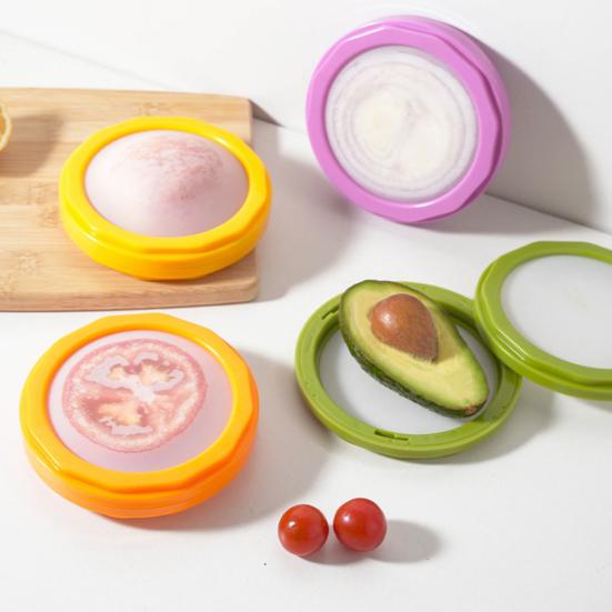 Держатель для авокадо Yousheng, контейнер для хранения лука, не содержит БФА, хранитель фруктов и овощей для экономии места в холодильнике, для хранения лимонов, помидоров, чеснока