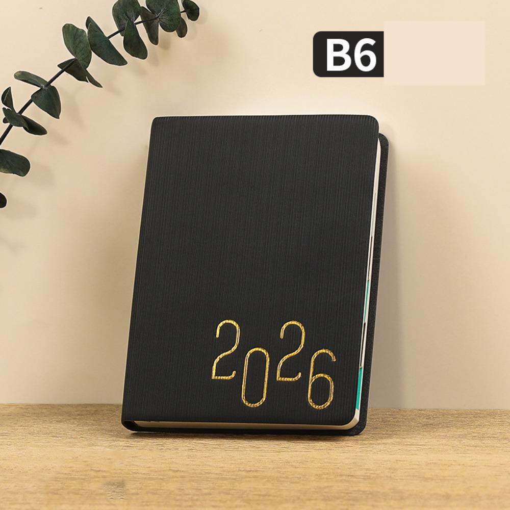 Английский Ежедневник-планировщик на 2026 год 12 месяцев Блокнот для списка дел Бизнес