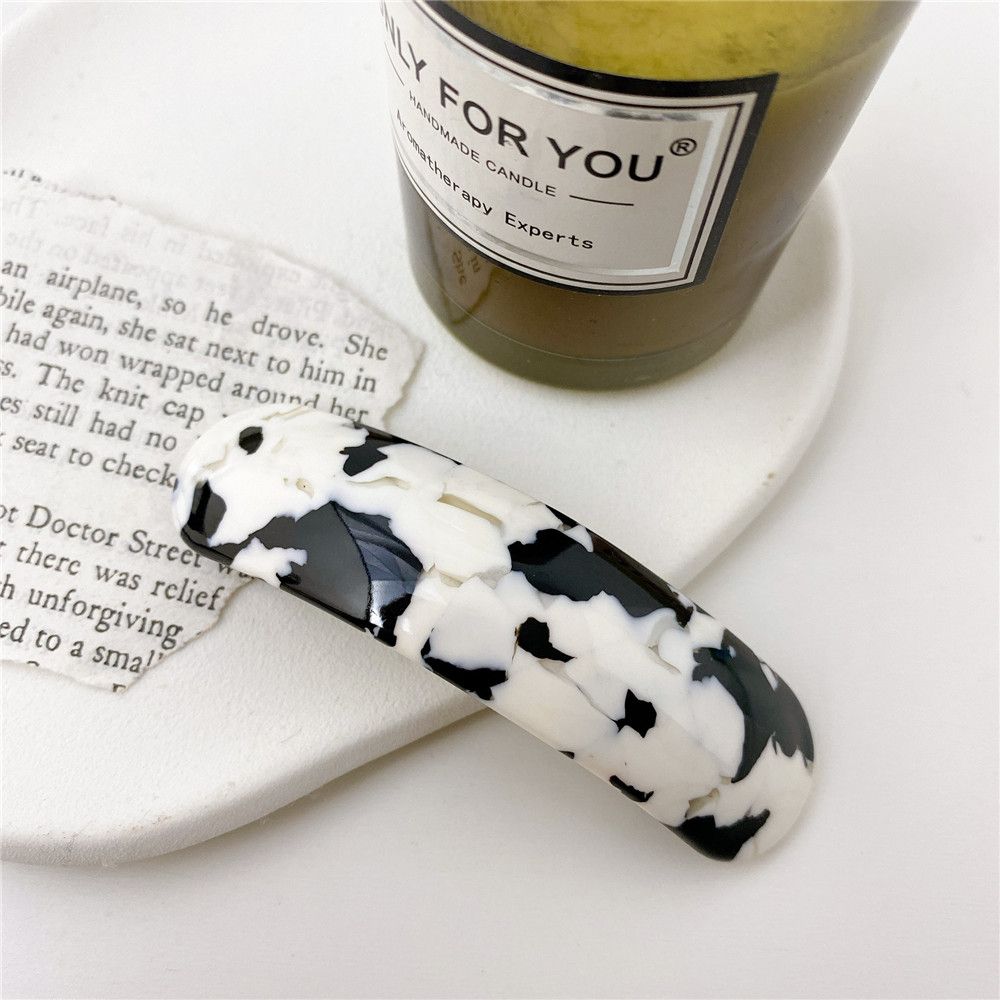 Модные геометрические заколки для волос из ацетата, аксессуары для волос, зажим для хвостика, заколки