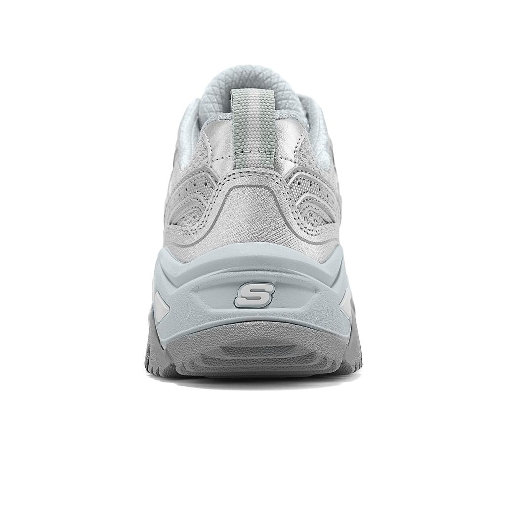 Skechers Cushioning Abrasion Resistant Breathable Low top Outdoor Shoes Women's Silver Gray 180330-SLGY