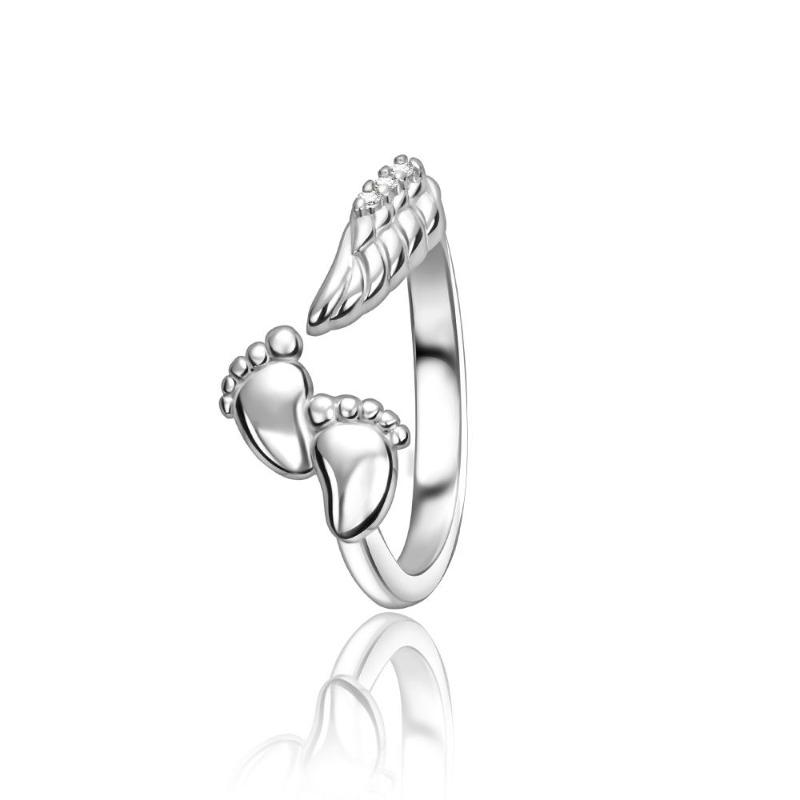 Оригинальное медное открытое кольцо Звезда и Луна Коготь стопы Сердце Регулируемое кольцо для женщин Свадьба День рождения Вечеринка Ювелирное украшение Подарок