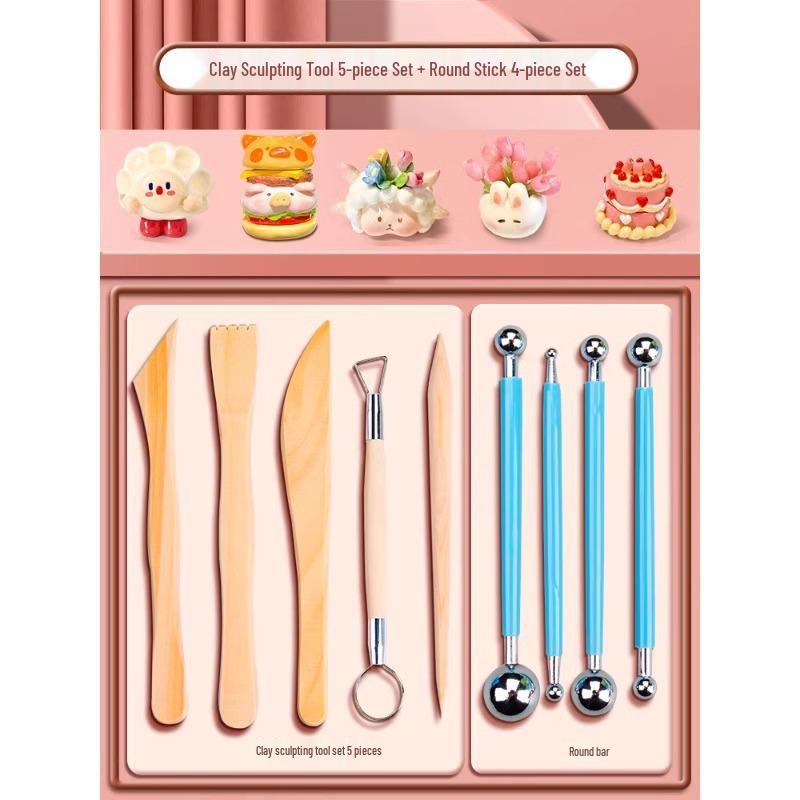 Набор глины для лепки из камня своими руками: Легкая полимерная глина и цветной пластилин для поделок