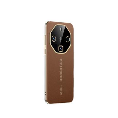 Чехол для телефона Huawei Mate70pro с гальваническим покрытием 60pro высокого класса Rs мгновенно превращается в необычный мастерский кожаный бизнес-кейс.