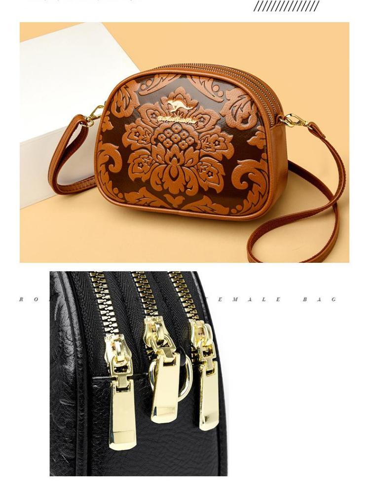 Johnature Модные маленькие круглые сумки через плечо для женщин, универсальные сумки с принтом для отдыха, женские сумки на плечо большой вместимости