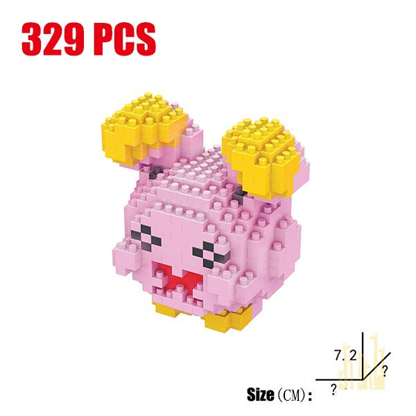 Дети Мальчики Симпатичные DIY Фигурки Модель Микро Игрушечные Блоки Детские Развивающие Строительные Блоки Подарки Аксессуары (Не Лего)