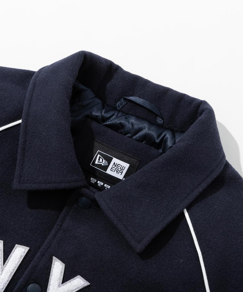 New Era Mlb New York Yankees Melton Stadium Jacket Navy