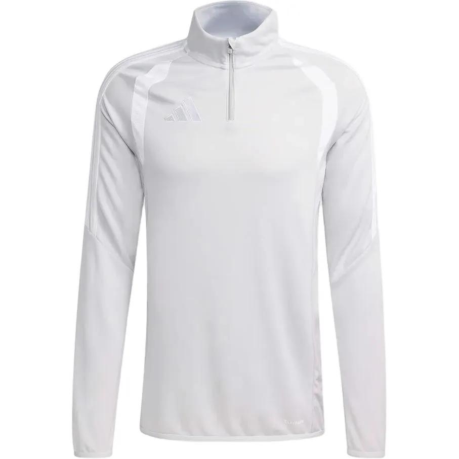 Adidas Sweatshirts Men's Gray Stand Collar Moderate (Unisex) Sweatshirts 22599728 | Lite Gray