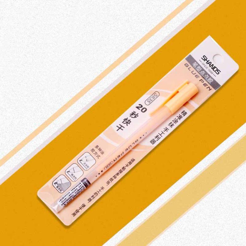 Quick-Drying Glue Pen Candy Color High Viscosity Glue DIY Solid Glue Stick Pen