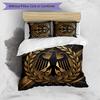 Belgium Football Printed Bedding 3 Piece Set Cozy Breathable Bed Cover Set as Housewarming Holiday Gift