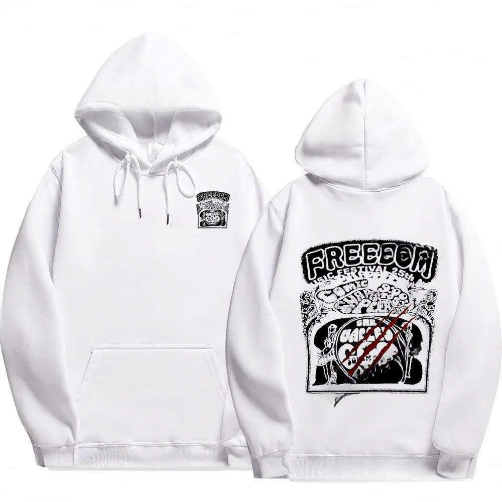 2024 Новый Стиль Крик Страха Худи Двусторонние Мужские Женские Толстовка Унисекс С длинным рукавом Худи Размер XS-3XL