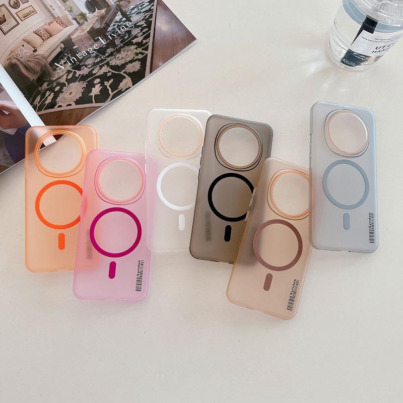 Ультратонкий матовый жесткий чехол для телефона из ПК для Honor Magic 7 Pro Magic7 6 5 Pro Чехол для магнитного бампера для беспроводной зарядки Magsafe