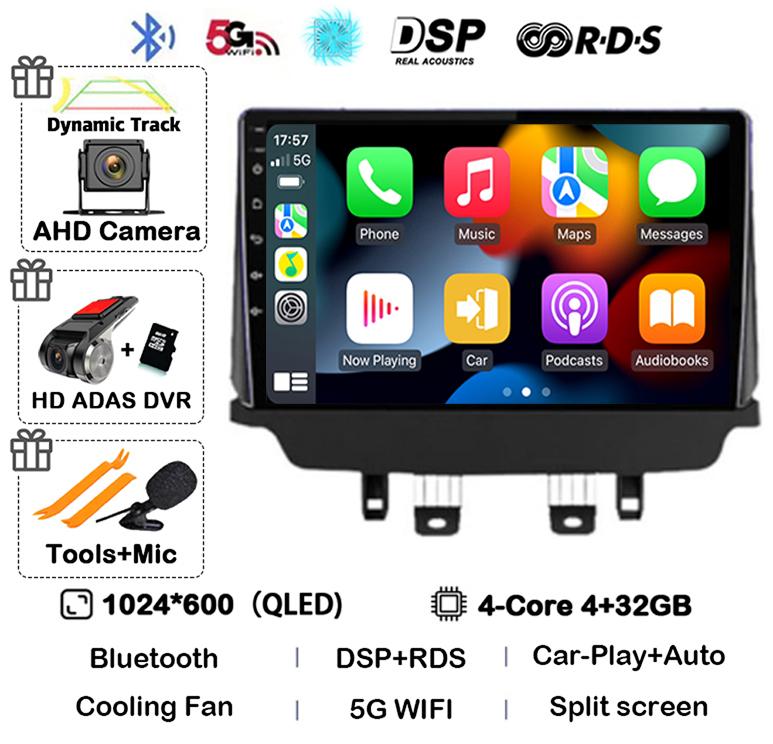 Беспроводной Android 14 Carplay Auto Автомагнитола для Mazda CX-3 CX3 Mazda 2 DK 2014 - 2021 Мультимедийный Видеоплеер GPS Стерео WIFI+4G