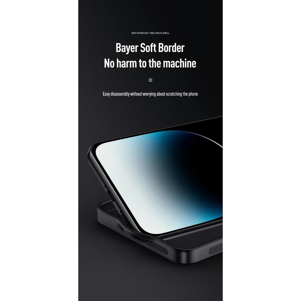 Текстура кожи Tree Grain из силикона для iPhone 15 14 13 12 11 Pro XS Max XR X 7 8 Plus, чехол для телефона Business High-end с полной защитой