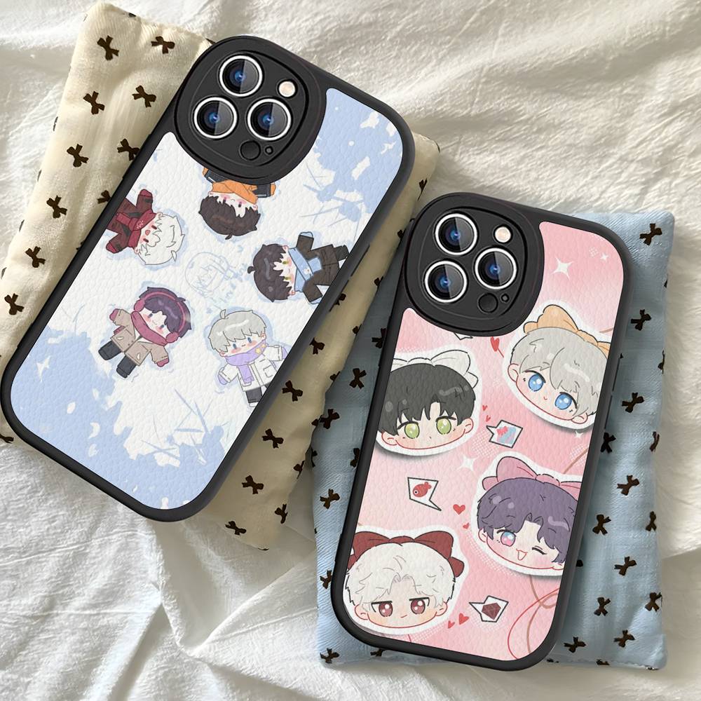 Dating Game Love And Deepspace Phone Case For IPhone 16 15 14 13 12 11 Pro Max Plus Soft Leather Cover