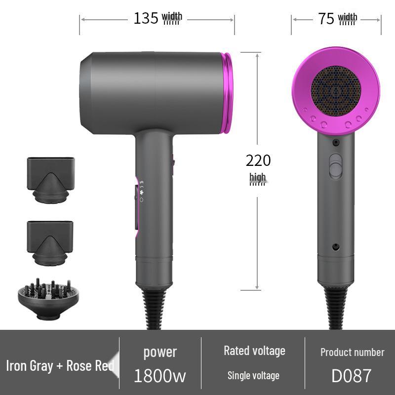 European Standard 2400W High-Power Hair Dryer for Salons and Barber Shops