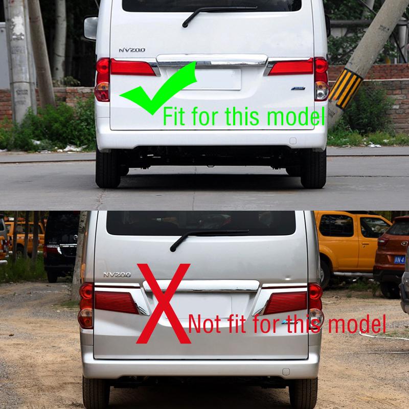 Для Nissan NV200 2010-2015 Автомобильный задний бампер внутри хвостового стоп-сигнала в виде корпуса указателя поворота, отражателя, противотуманной фары