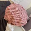 Vintage Stripped Berets Korean Painter Cap Fashion Polka Dot Beret  Women