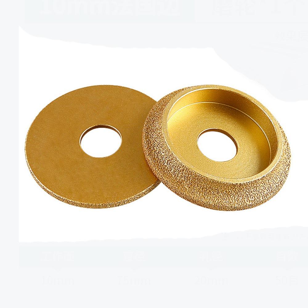 75 мм Мрамор Гранит Плитка Обрезка Шлифовальный Круг Французская Кромка Угловая Шлифмашина Шлифовальный Диск