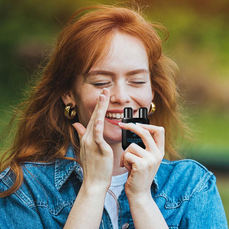 Мята/лимон Энергетическая палочка с двумя отверстиями Энергетический батончик Ароматерапевтический назальный ингалятор Энергетическая паровая палочка Ароматерапевтическая палочка