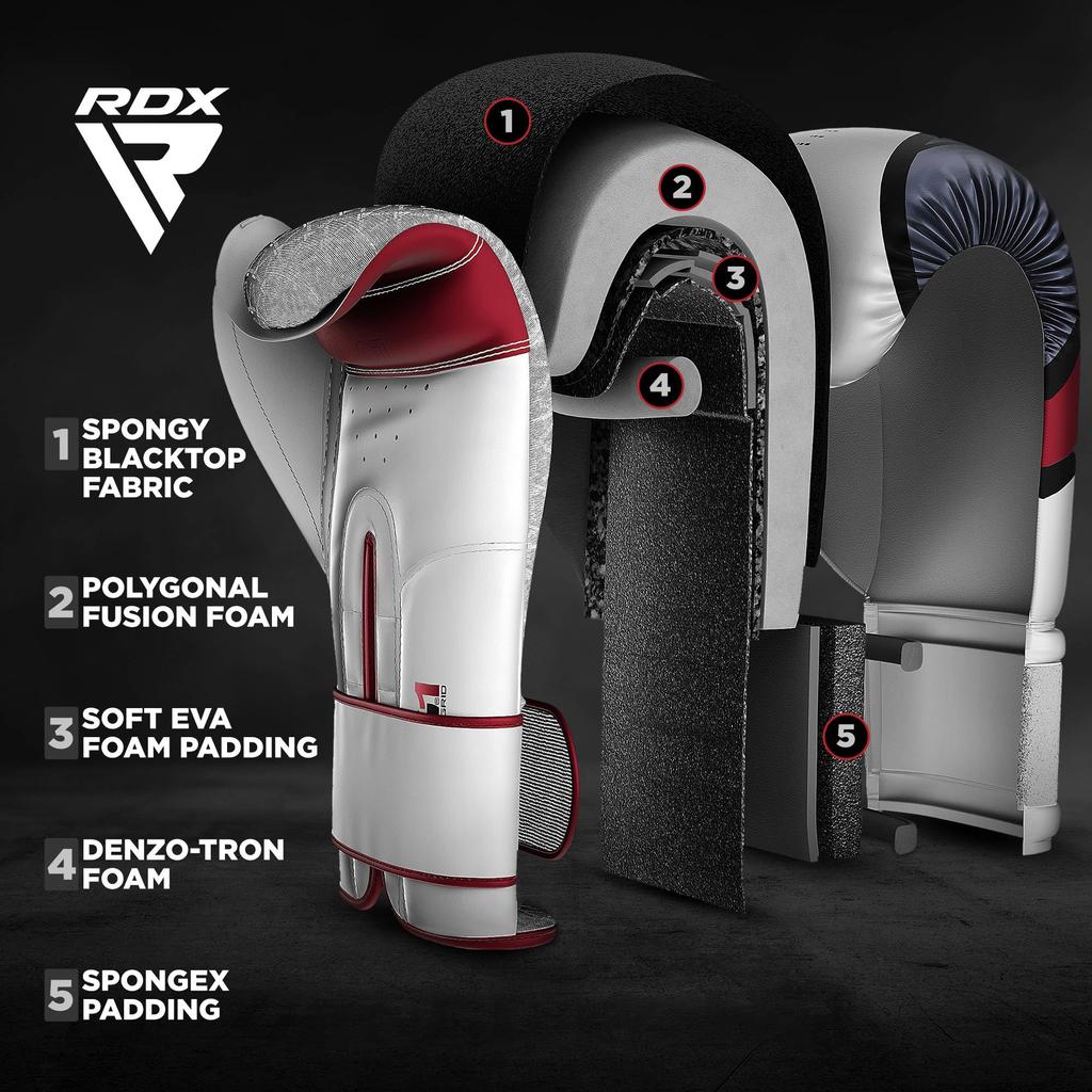 Перчатки для бокса RDX для тренировок по тайскому боксу, кожаные перчатки Mayanhide для боев, кикбоксинга, спарринга, перчатки EGO, боксерская груша, фокусировочная подкладка, тайский манекен для грэпплинга