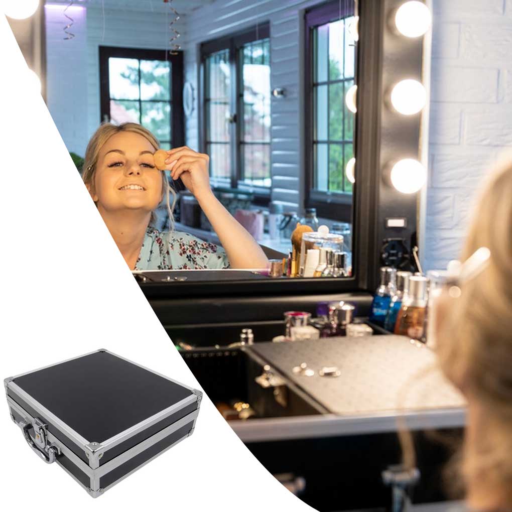 Чемодан из алюминиевого сплава ABS, практичный многофункциональный ящик для инструментов, органайзер для косметики, для хранения вещей во время путешествий на открытом воздухе