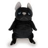 Shinada Global Mochi Series Mochiburu Black 22 X 22 X 30cm Plush Bulldog Animal (L) MOBU-0350B