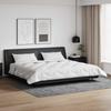 Winter Duvet Set with Pillows 3 pcs White Microfiber