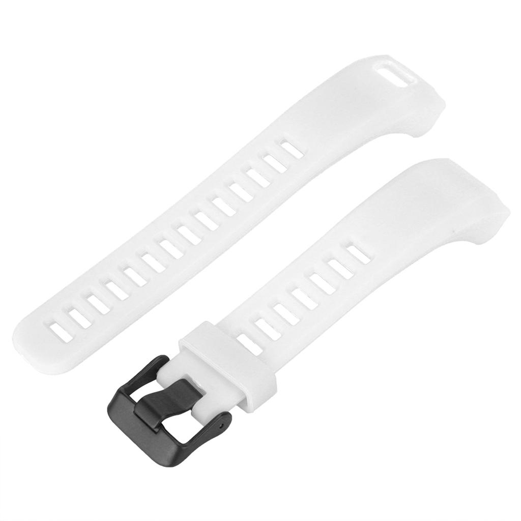 Replacement Silicone Sport Bracelet Wrist Strap Wristband For Vivosmart HR (White)