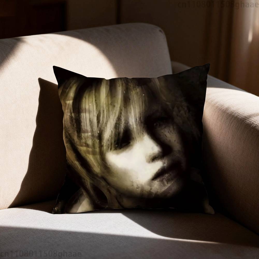 Игровой Постельное белье Silent Hill Наволочка Наволочка Гостиная Диван Подушка Чехол Подходит Для Дома Спальни Комнаты Декор