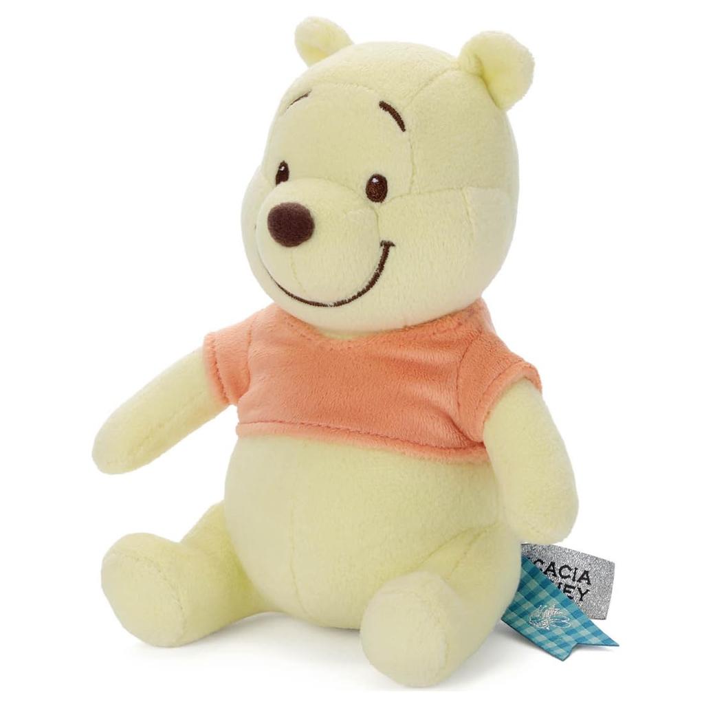 Takara Tomy Arts Плюшевая игрушка «Любимые цвета персонажей Disney» S Винни-Пух Плюшевая игрушка 16 см (Акациевый мед) Высота Прибл.